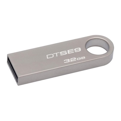 Kingston - Metāla zibatmiņas disks DATATRAVELER SE9 32GB