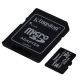 Kingston - MicroSDHC 16GB Canvas Select Plus U1 80MB/s + SD adapteris