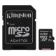Kingston - MicroSDXC 64GB Canvas Select Plus U1 100MB/s + SD adapteris