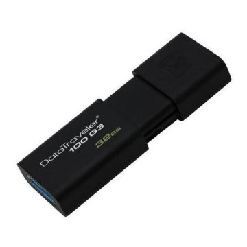 Kingston - Zibatmiņa DATATRAVELER 100 G3 USB 3.0 32GB melna
