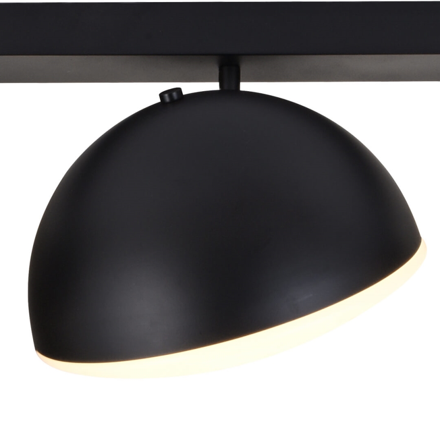 LED Starmetis CROWD 3xLED/20W/230V melns