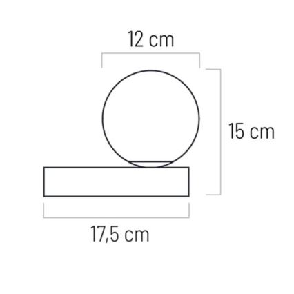 Vannas istabas sienas lampa RUBY 1xG9/5W/230V IP44 balta