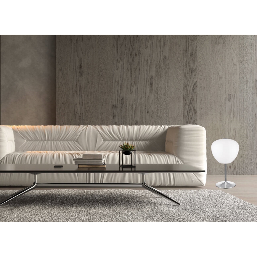 Galda lampa ARAGON 3xG9/3W/230V balta/spīdīga hroma