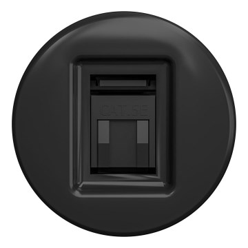 Kliklap - Retro datu ligzda bez rāmja melna