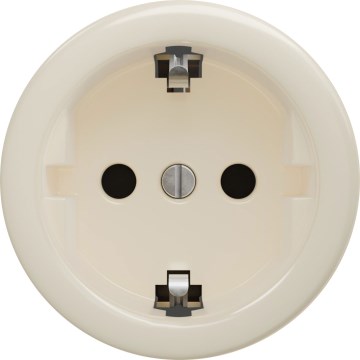 Kliklap - Retro mājas kontaktligzda bez rāmja SCHUKO 230V/16A bēša