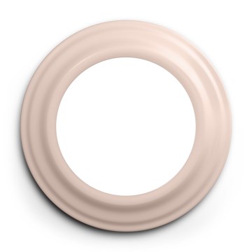 Kliklap - Retro rāmītis, vienkāršs, pudras rozā