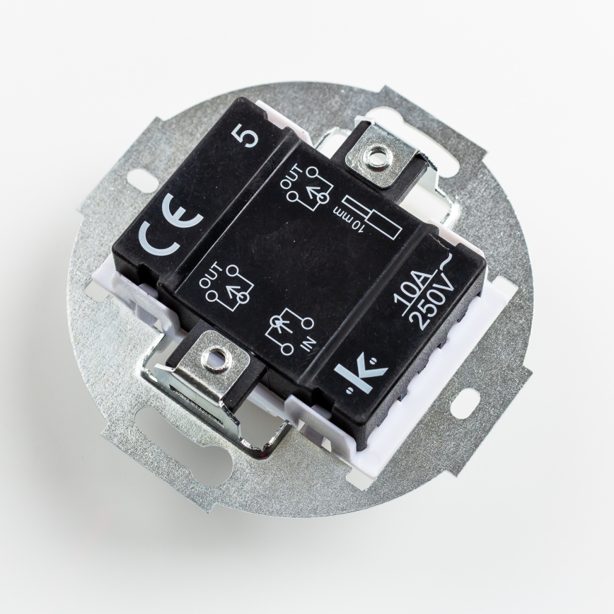 Kliklap - Retro sērijas slēdzis bez rāmja Nr. 5 zaļš