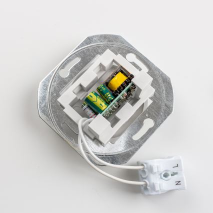 Kliklap - Retro USB rozete A+C ar rāmīti, bēša