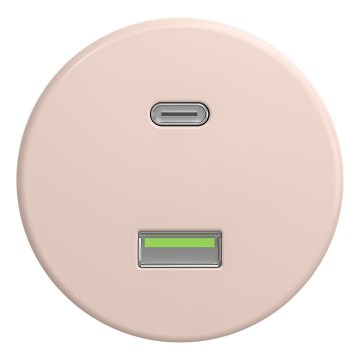 Kliklap - Retro USB rozete A+C bez rāmja vecrozā