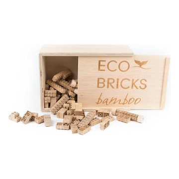 Koka konstruktors ECO BRICKS 250 gab.