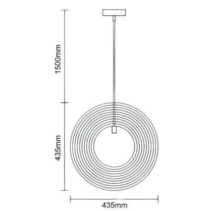 Koka lustra ar vadu 1xE27/60W/230V Ø 43,5 cm masīvkoks/finieris/buksis/kaučuka koks