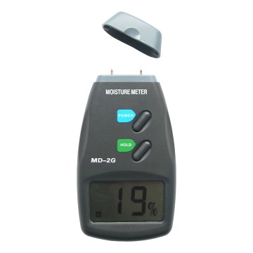 Koksnes mitruma mērītājs ar LCD ekrānu 9V