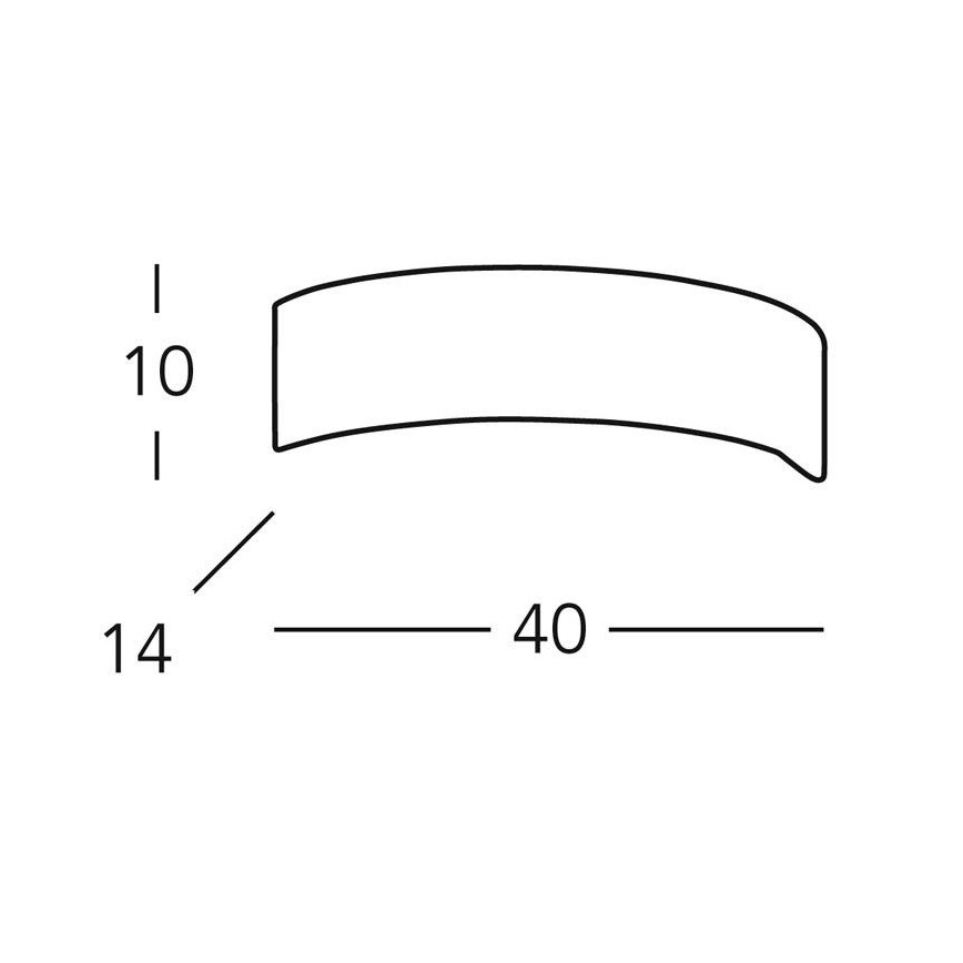 Kolarz 0291.61 - Sienas gaismeklis ARCO 1xG9/48W/230V