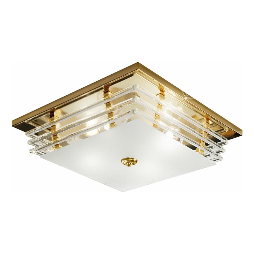 Kolarz 0342.14.3 - Griestu lampa ONTARIO 4xE27/60W/230V 24K zelta