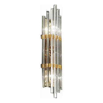 Kolarz 0342.62M.3 - Sienas lampa ONTARIO 2xE14/40W/230V 41 cm 24K zelta