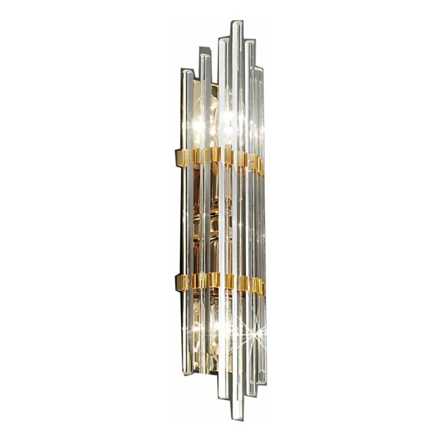 Kolarz 0342.62M.3 - Sienas lampa ONTARIO 2xE14/40W/230V 41 cm 24K zelta