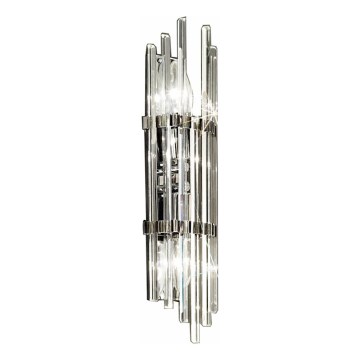 Kolarz 0342.62M.5 - Sienas lampa ONTARIO 2xE14/40W/230V 41 cm spīdīgi hromēts