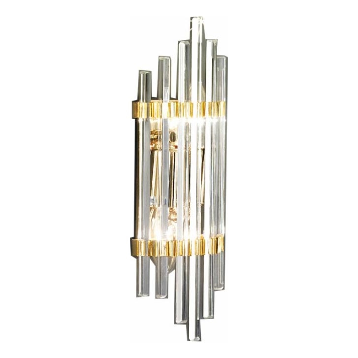 Kolarz 0342.62S.3 - Sienas lampa ONTARIO 2xE14/40W/230V 31 cm 24K zelta