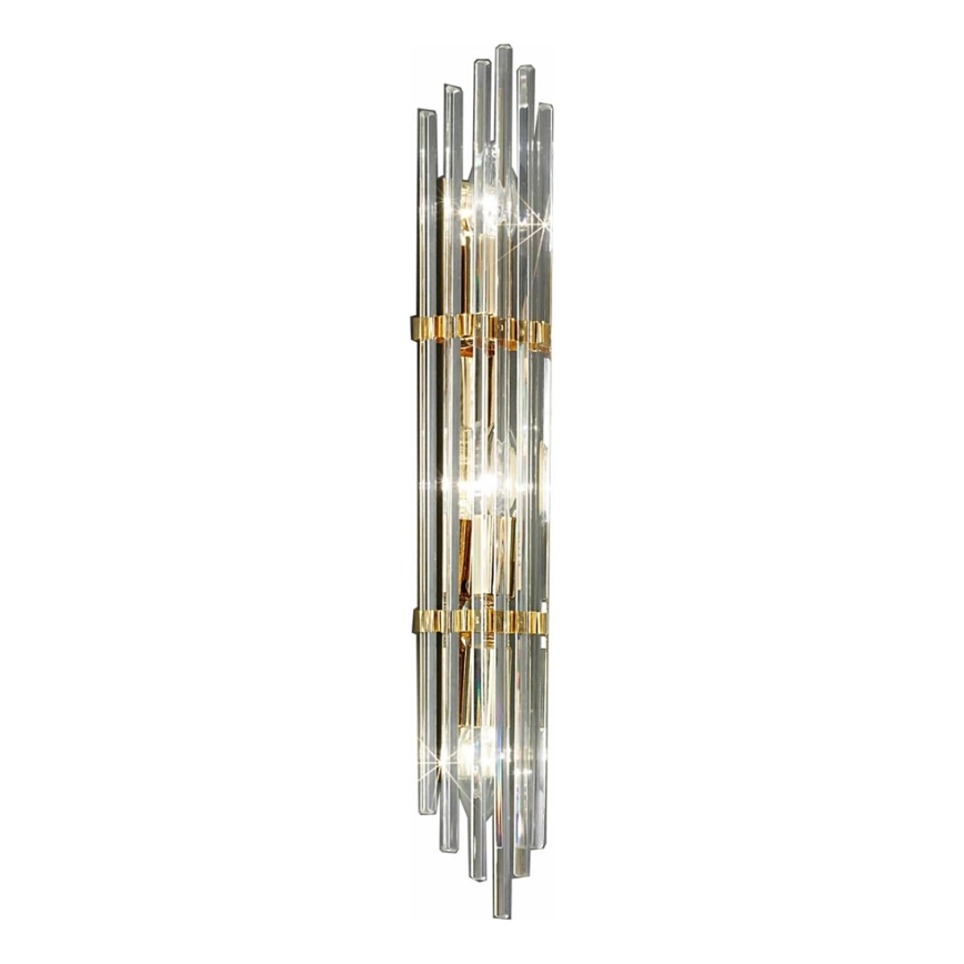 Kolarz 0342.63.3 - Sienas lampa ONTARIO 3xE14/40W/230V 60 cm 24K zelta