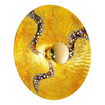 Kolarz 0365.61XL.V1.3 - Sienas lampa LUNA 1xE27/100W/230V 24K zelta