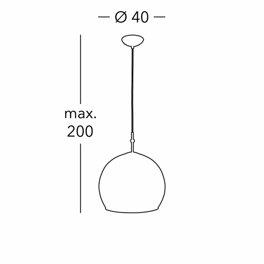 Kolarz 0392.31L.3.Aq.Ch - Lustra ar auklu LUNA 1xE27/60W/230V 24K zelta