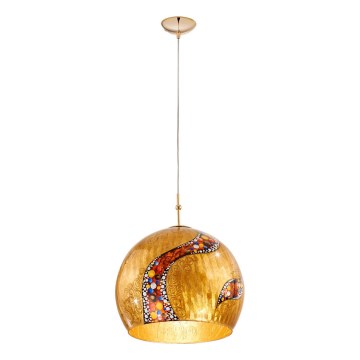 Kolarz 0392.31L.3.Ki.Au - Lustra ar auklu LUNA 1xE27/60W/230V 24K zelta