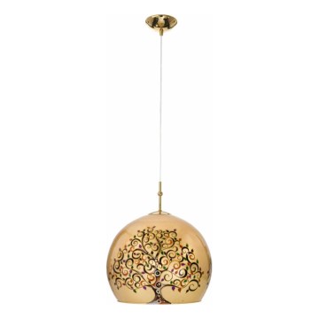Kolarz 0392.31M.3.Al.Mu - Lustra ar auklu LUNA 1xE27/60W/230V 24K zelta
