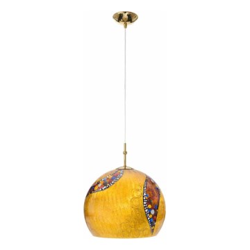 Kolarz 0392.31M.3.Ki.Au - Lustra ar auklu LUNA 1xE27/60W/230V 24K zelta