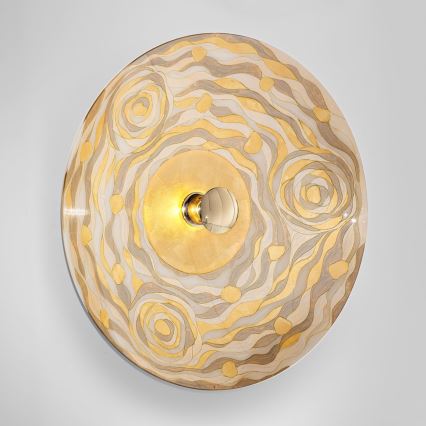 Kolarz 0415.61XL.3.Ch - Sienas lampa LUNA 1xE27/100W/230V 24K zelta