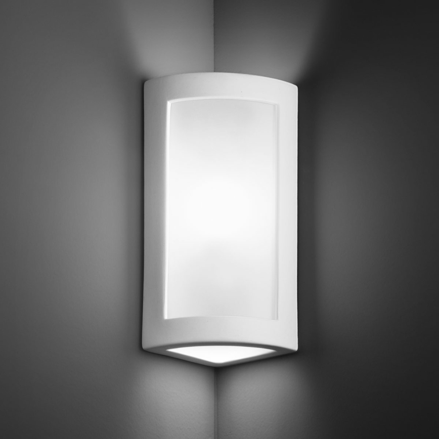 Kolarz 218.62 - Sienas lampa CASABLANCA 1xE27/60W/230V balta