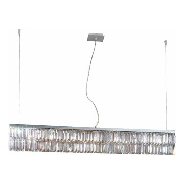 Kolarz 314.87.5 - Kristāla lustra ar auklu PRISMA 7xG9/25W/230V spīdīgi hromēts