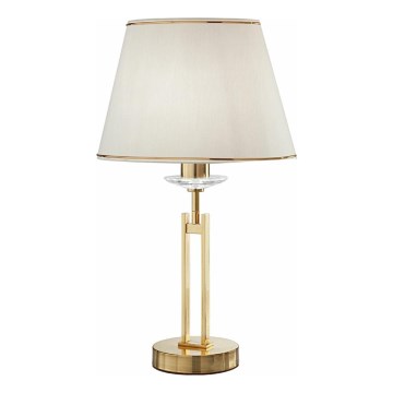 Kolarz 330.71.8C - Kristāla galda lampa IMPERIAL 1xE27/60W/230V zelta/bēša