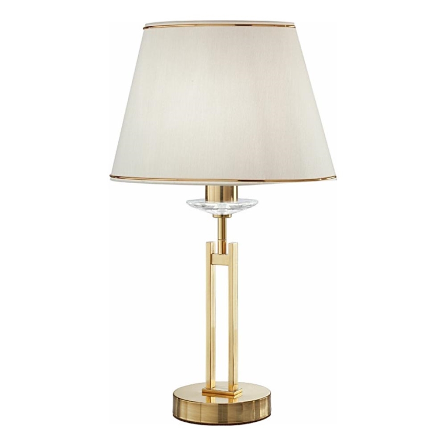 Kolarz 330.71.8C - Kristāla galda lampa IMPERIAL 1xE27/60W/230V zelta/bēša