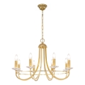 Kolarz 330.88.8C - Kristāla lustra ar ķēdi IMPERIAL 8xE14/60W/230V zelta