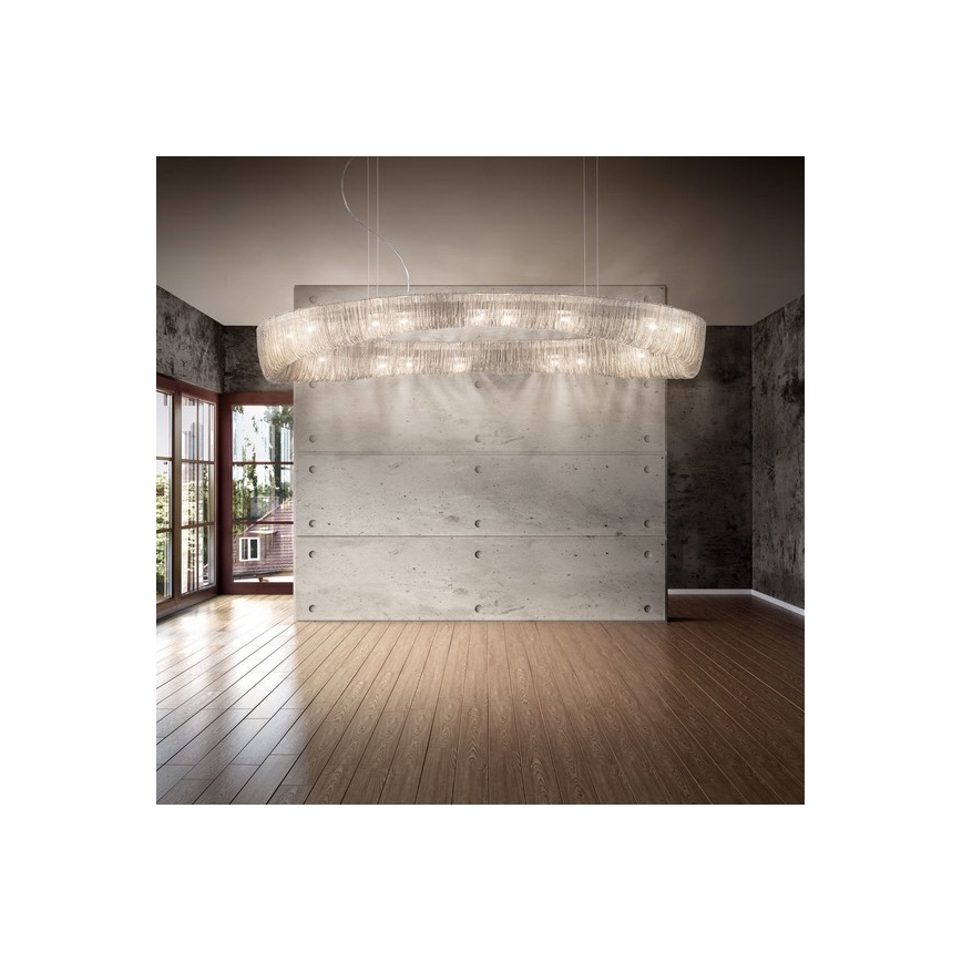 Kolarz 5324.32050 - Lustra ar auklu CLOUD 20xG9/40W/230V
