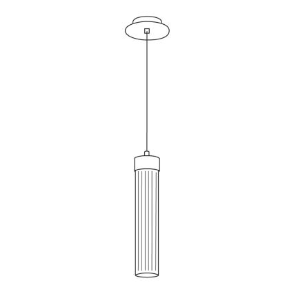 Kolarz 6009.30160 - Lustra uz auklas RAGGIO 1xE14/25W/230V matēts hroms