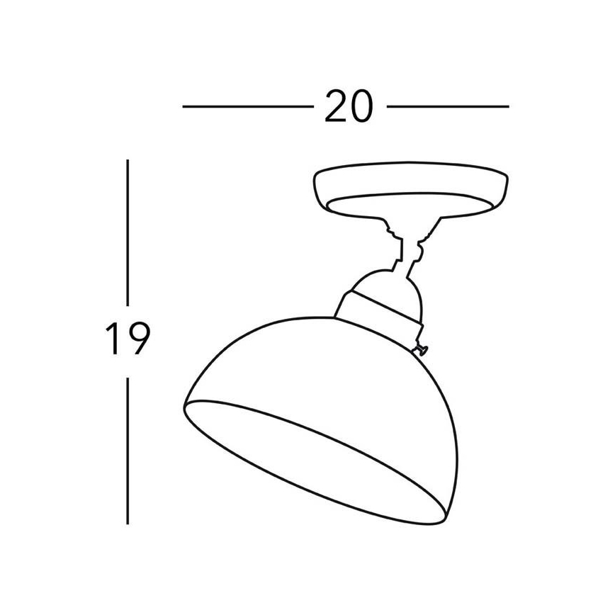 Kolarz 731.10.53 - Lampa NONNA 1xE27/75W/230V