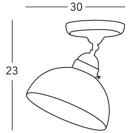 Kolarz 731.10.54 - Lampa NONNA 1xE27/75W/230V