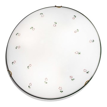 Kolarz 731.11.4.70 - Griestu lampa NONNA 1xE27/60W/230V d. 30 cm zaļa