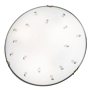 Kolarz 731.13.4.70 - Griestu lampa NONNA 3xE27/60W/230V d. 50 cm zaļa