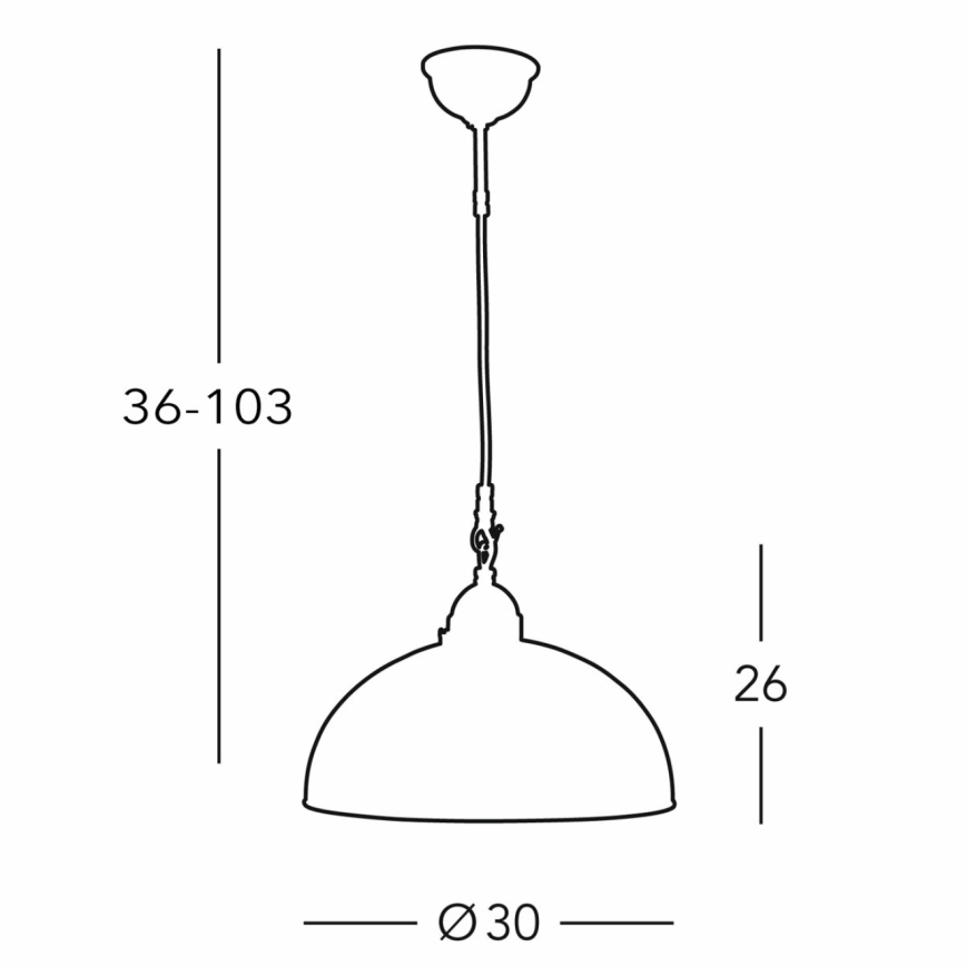 Kolarz 731.30.101 - Lustra ar auklu NONNA 1xE27/75W/230V d. 30 cm briedis zaļa