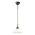Kolarz 731.30.20 - Lustra ar auklu NONNA 1xE27/75W/230V d. 20 cm zaļa