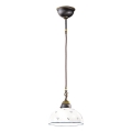 Kolarz 731.30.24 - Lustra ar auklu NONNA 1xE27/75W/230V d. 30 cm zila
