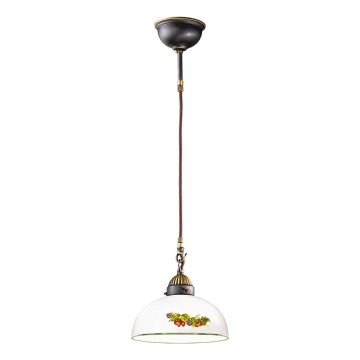 Kolarz 731.32.139 - Lustra ar auklu NONNA 1xE27/75W/230V d. 36 cm vīnogas/zemenes