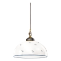 Kolarz 731.32.19 - Lustra ar auklu NONNA 1xE27/75W/230V d. 36 cm zila