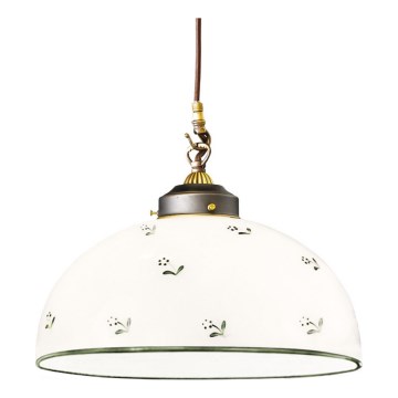 Kolarz 731.32.28 - Lustra ar auklu NONNA 1xE27/75W/230V d. 36 cm zaļa