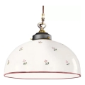 Kolarz 731.32.77 - Lustra ar auklu NONNA 1xE27/75W/230V d. 36 cm sarkana