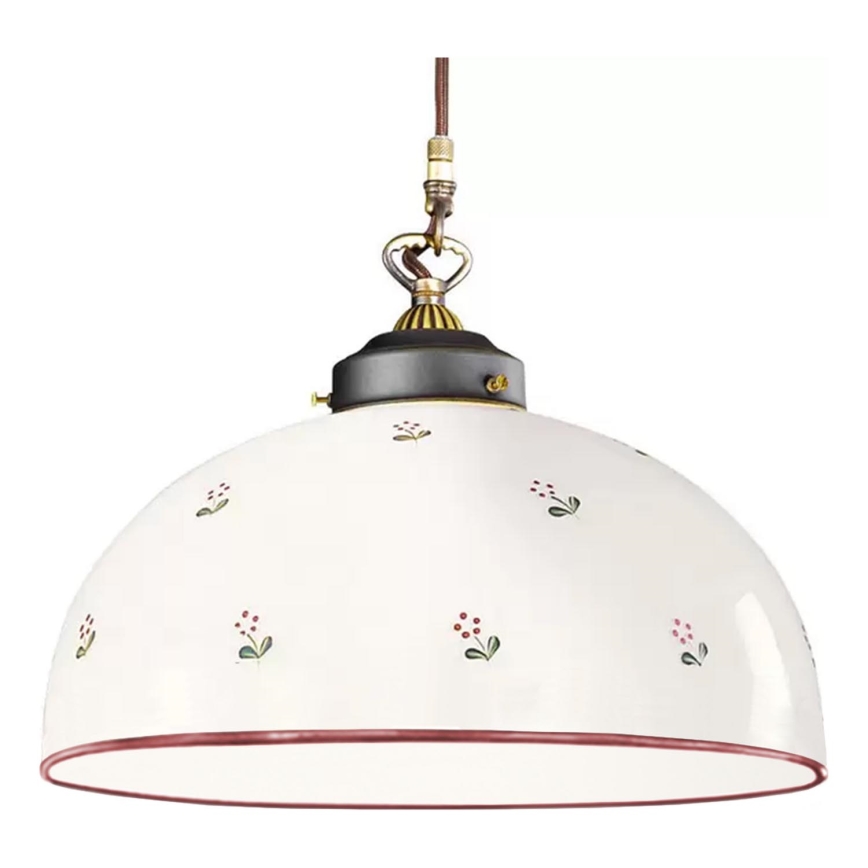 Kolarz 731.32.77 - Lustra ar auklu NONNA 1xE27/75W/230V d. 36 cm sarkana