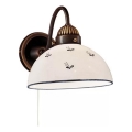 Kolarz 731.61.16 - Sienas lampa NONNA 1xE27/75W/230V zila