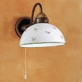 Kolarz 731.61.20 - Sienas lampa NONNA 1xE27/75W/230V zaļa